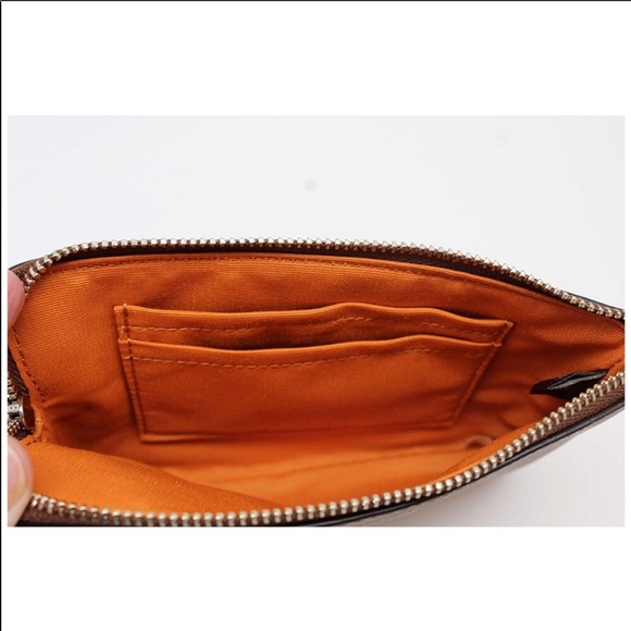 Coach Signature Corner Zip Wristlet - Picture 6 of 7